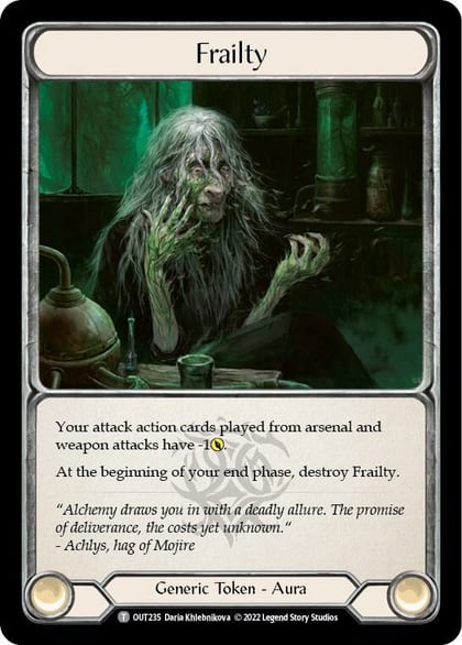 Frailty, Outsiders OUT235