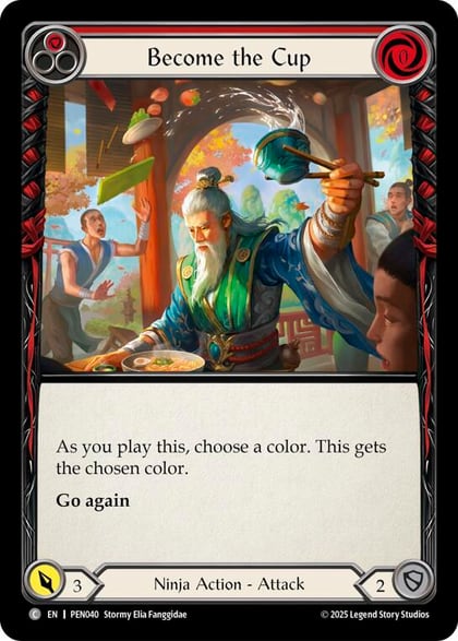 Become The Cup (Red), Compendium of Rathe PEN040
