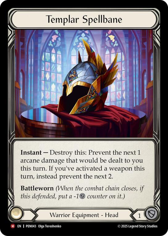Templar Spellbane, Compendium of Rathe PEN043