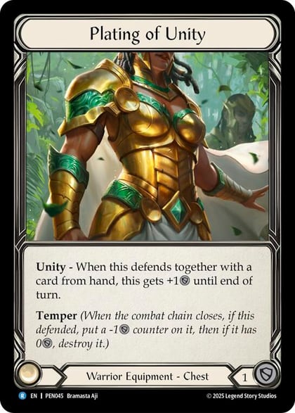Plating Of Unity, Compendium of Rathe PEN045
