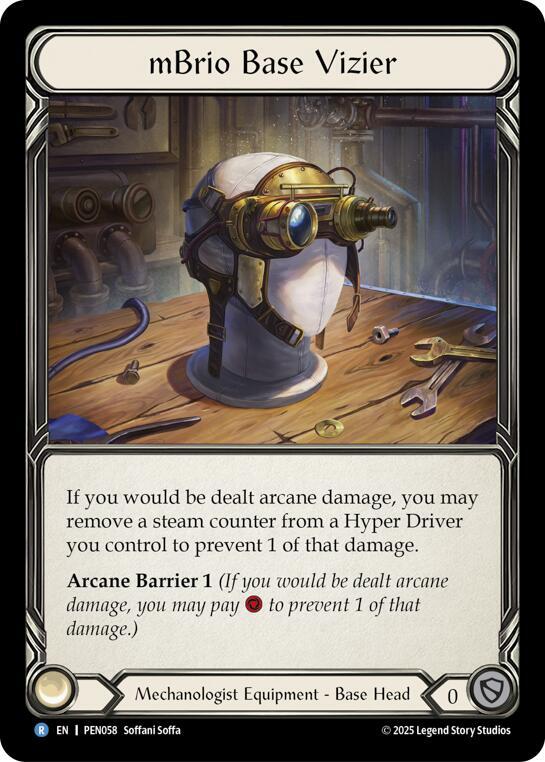 Mbrio Base Vizier, Compendium of Rathe PEN058