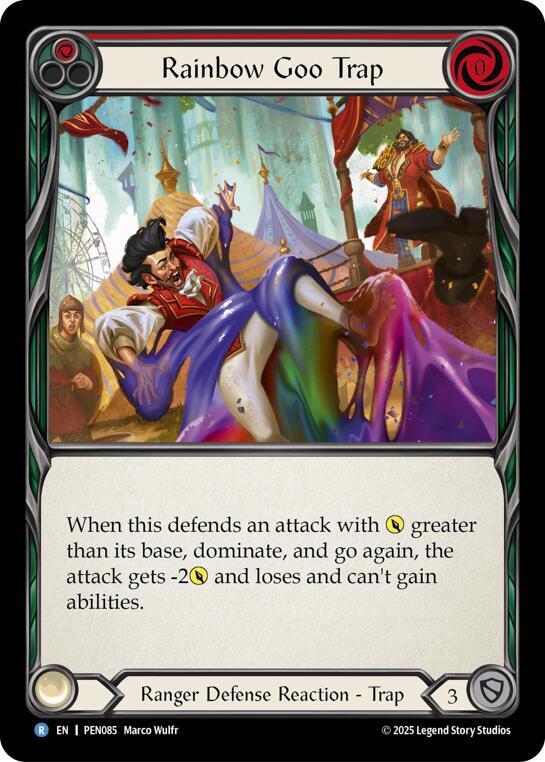 Rainbow Goo Trap (Red), Compendium of Rathe PEN085