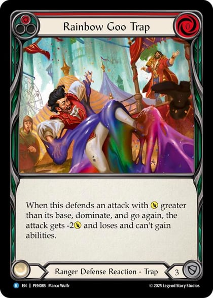 Rainbow Goo Trap (Red), Compendium of Rathe PEN085