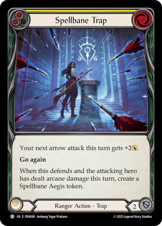 Spellbane Trap (Yellow), Compendium of Rathe PEN090