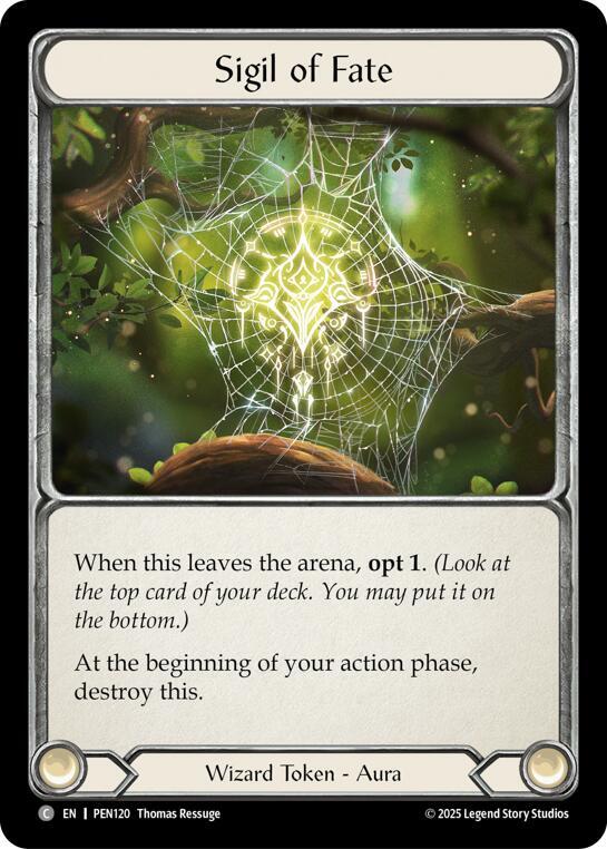 Sigil Of Fate, Compendium of Rathe PEN120