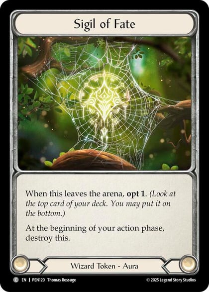 Sigil Of Fate, Compendium of Rathe PEN120