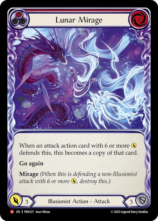 Lunar Mirage (Red), Compendium of Rathe PEN127