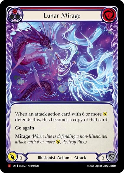 Lunar Mirage (Red), Compendium of Rathe PEN127