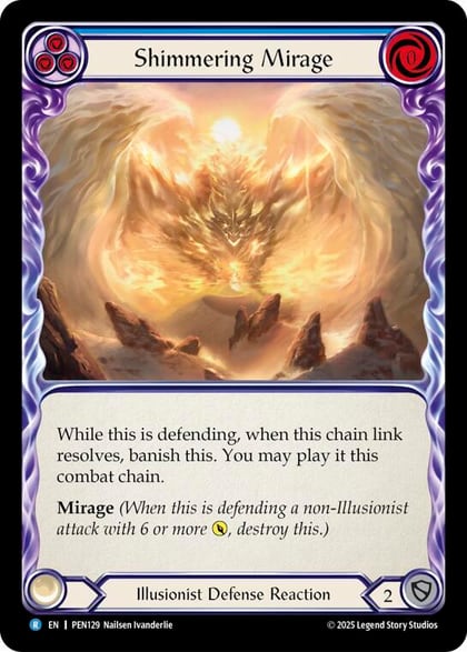 Shimmering Mirage (Blue), Compendium of Rathe PEN129