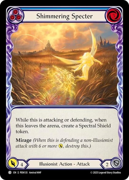 Shimmering Specter (Blue), Compendium of Rathe PEN135