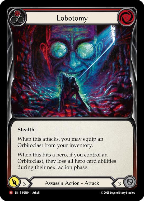 Lobotomy (Red), Compendium of Rathe PEN141