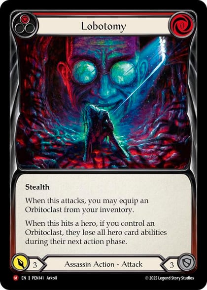 Lobotomy (Red), Compendium of Rathe PEN141