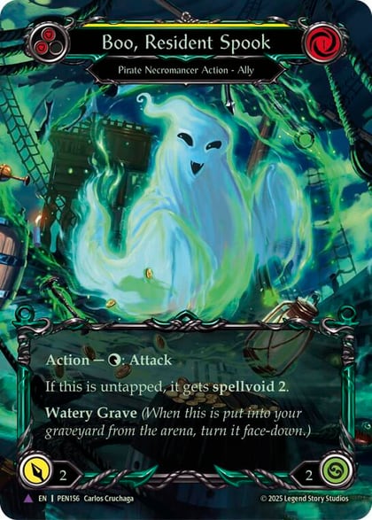 Boo, Resident Spook (Yellow) (Marvel), Compendium of Rathe PEN156
