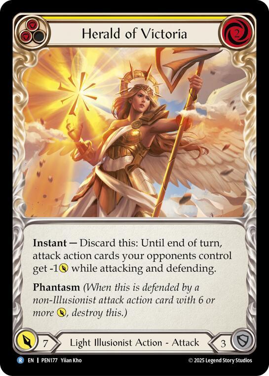 Herald Of Victoria (Yellow), Compendium of Rathe PEN177