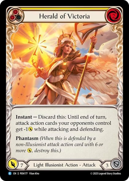 Herald Of Victoria (Yellow), Compendium of Rathe PEN177