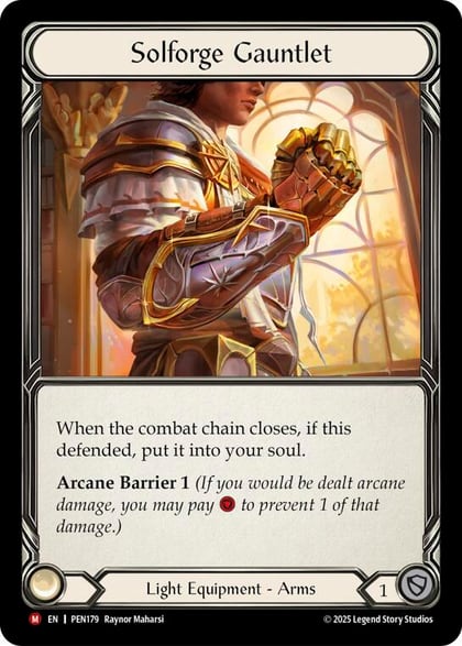 Solforge Gauntlet, Compendium of Rathe PEN179