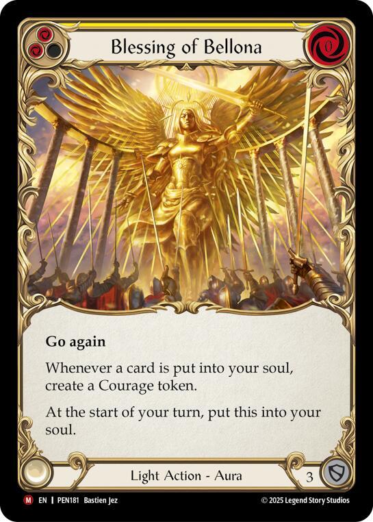 Blessing Of Bellona (Yellow), Compendium of Rathe PEN181