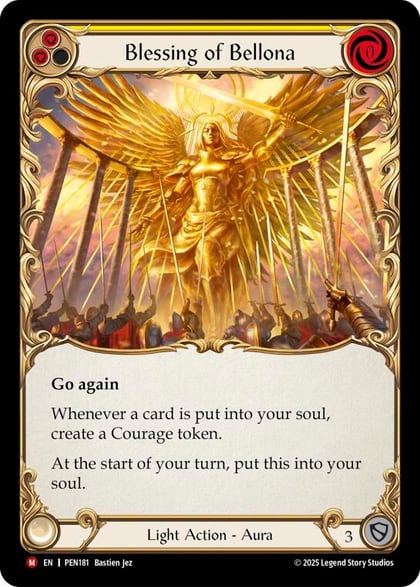 Blessing Of Bellona (Yellow), Compendium of Rathe PEN181