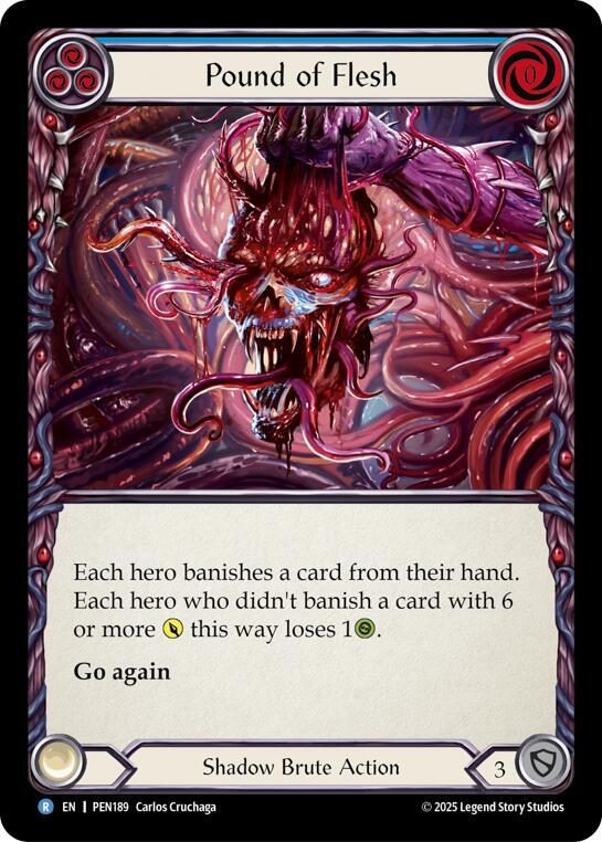 Pound Of Flesh (Blue), Compendium of Rathe PEN189