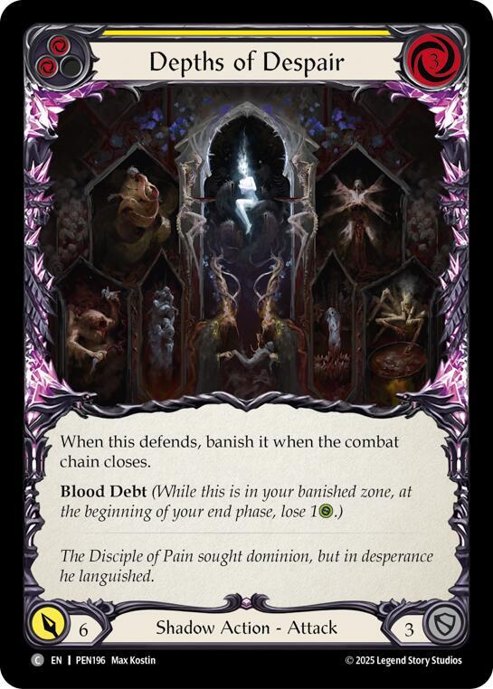Depths Of Despair (Yellow), Compendium of Rathe PEN196