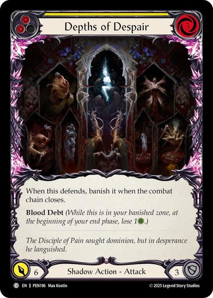 Depths Of Despair (Yellow), Compendium of Rathe PEN196