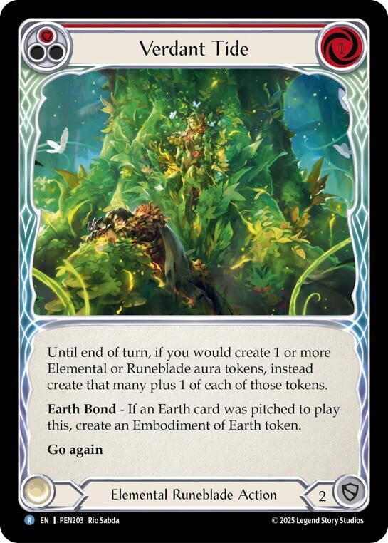 Verdant Tide (Red), Compendium of Rathe PEN203