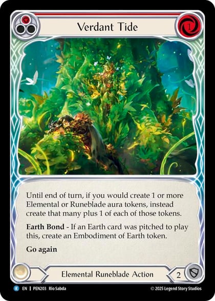 Verdant Tide (Red), Compendium of Rathe PEN203