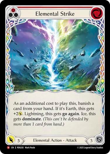 Elemental Strike, Compendium of Rathe PEN205