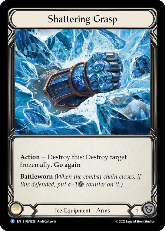 Shattering Grasp, Compendium of Rathe PEN228