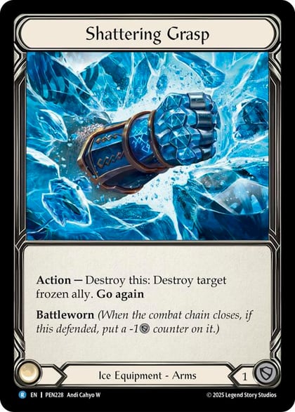 Shattering Grasp, Compendium of Rathe PEN228