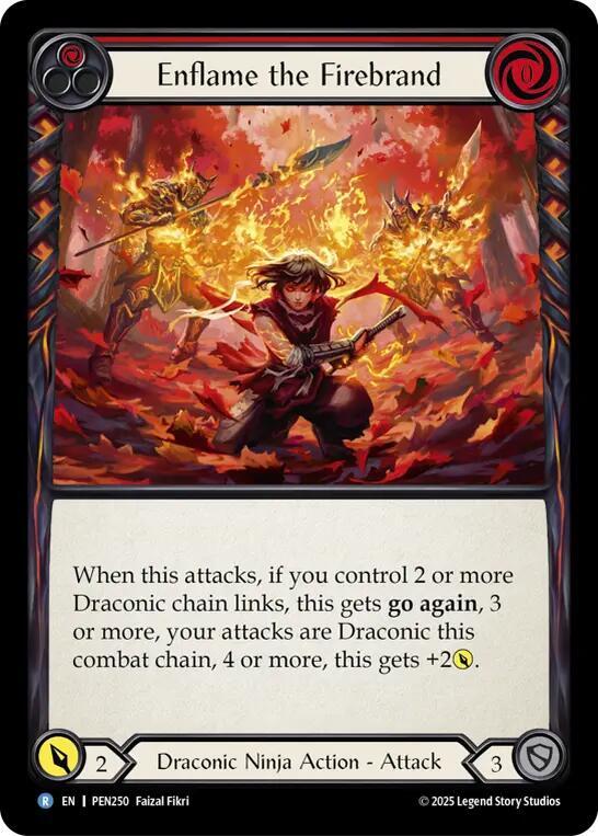 Enflame the Firebrand, Compendium of Rathe PEN250