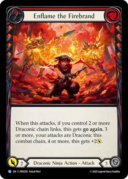 Enflame the Firebrand, Compendium of Rathe PEN250