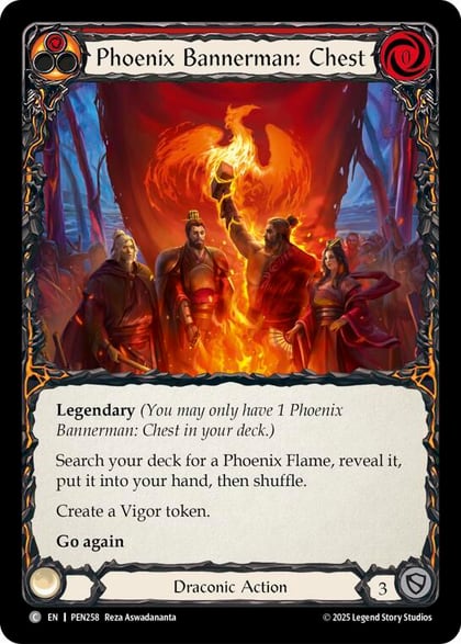 Phoenix Bannerman: Chest (Red), Compendium of Rathe PEN258