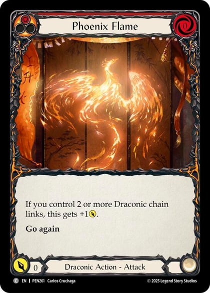 Phoenix Flame (Red), Compendium of Rathe PEN261