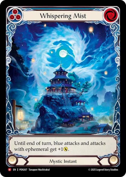 Whispering Mist (Blue) (Extended Art), Compendium of Rathe PEN267