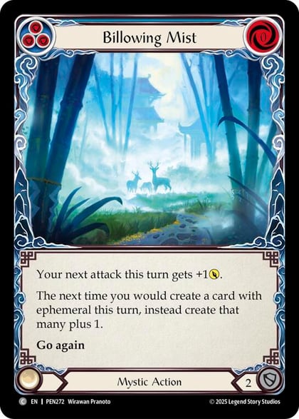 Billowing Mist (Blue), Compendium of Rathe PEN272