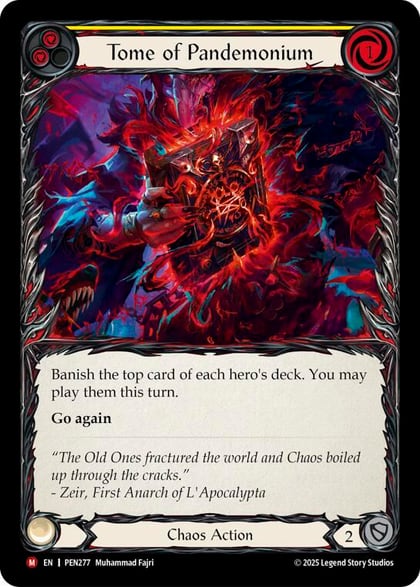 Tome Of Pandemonium (Yellow), Compendium of Rathe PEN277