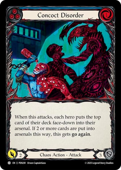 Concoct Disorder (Blue), Compendium of Rathe PEN281