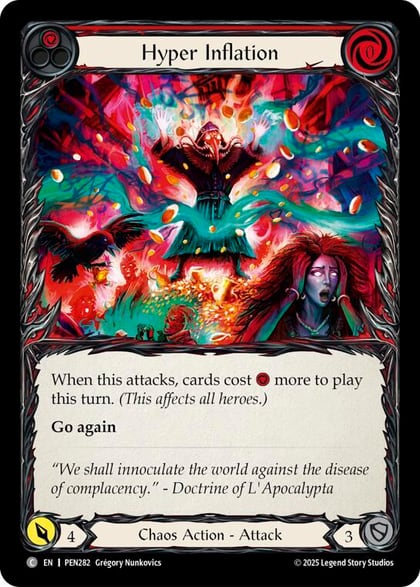 Hyper Inflation (Red), Compendium of Rathe PEN282