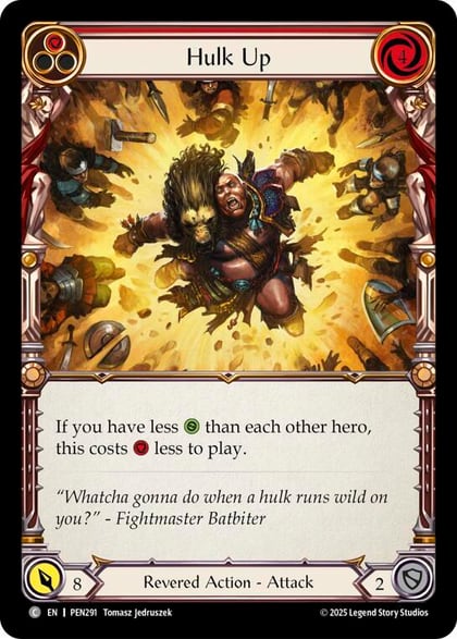 Hulk Up (Red), Compendium of Rathe PEN291