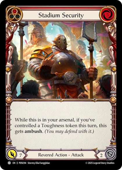 Stadium Security (Red), Compendium of Rathe PEN294