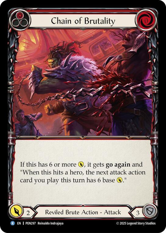 Chain of Brutality (Red), Compendium of Rathe PEN297