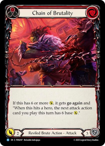Chain of Brutality (Red), Compendium of Rathe PEN297