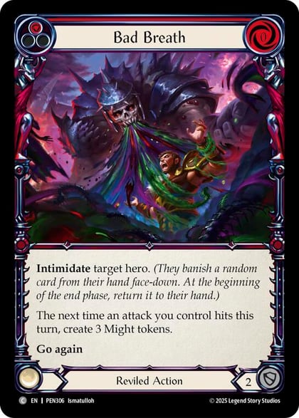 Bad Breath (Red), Compendium of Rathe PEN306