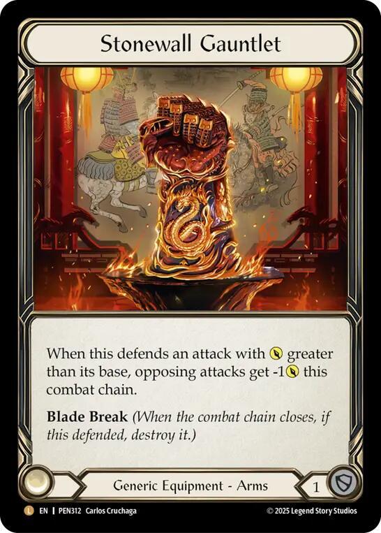 Stonewall Gauntlet, Compendium of Rathe PEN312