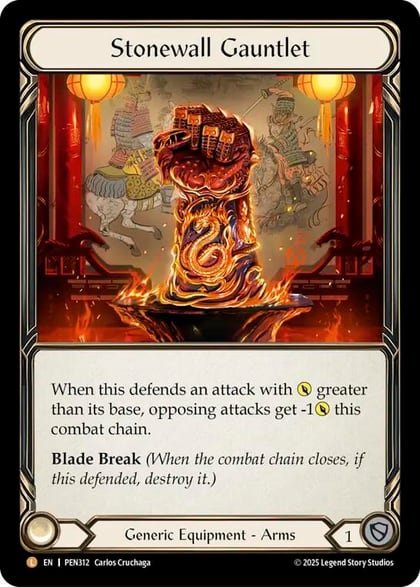 Stonewall Gauntlet, Compendium of Rathe PEN312