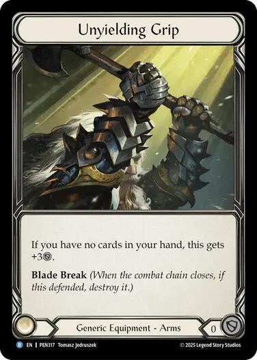 Unyielding Grip, Compendium of Rathe PEN317