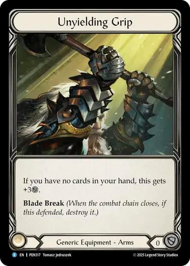 Unyielding Grip, Compendium of Rathe PEN317