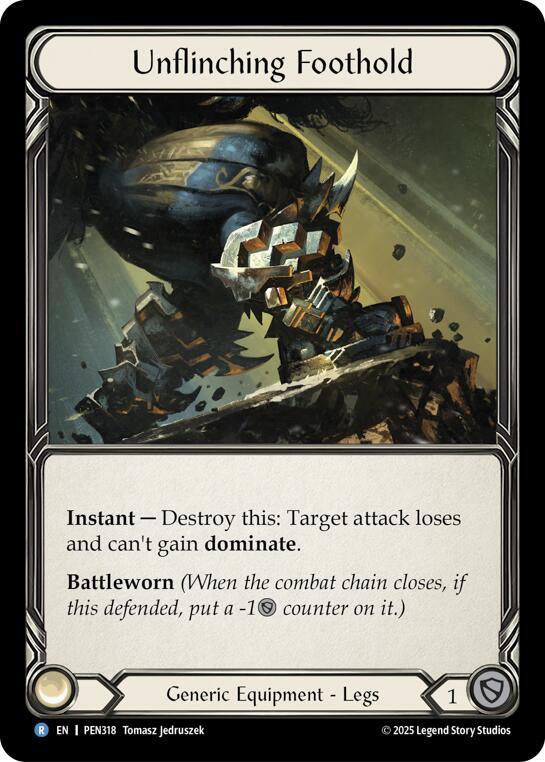 Unflinching Foothold, Compendium of Rathe PEN318