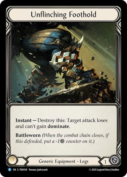 Unflinching Foothold, Compendium of Rathe PEN318